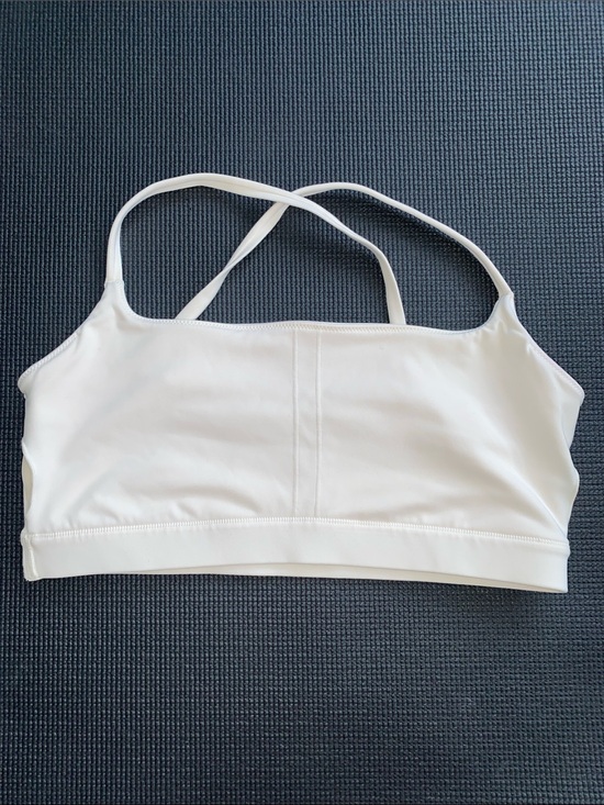Fabletics Other - Fabletics White Cross-Back Strappy Sports Bra